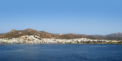 Image showing Naxos in Greece at evening time