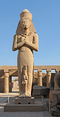 Image showing sculpture at the Precinct of Amun-Re