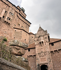 Image showing detail of the Haut-Koenigsbourg Castle