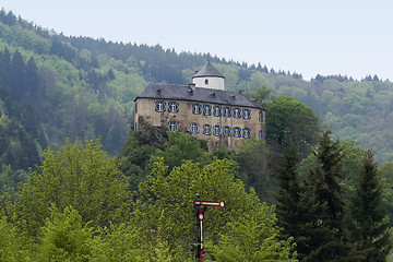 Image showing small castle in the Eifel