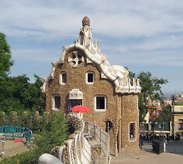 Image showing uncommon house in Barcelona