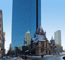 Image showing Boston city view