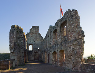 Image showing Hochburg Emmendingen at evening time