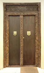 Image showing door in Zanzibar