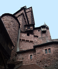 Image showing Haut-Koenigsbourg Castle at Alsace