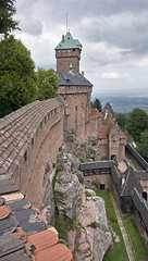 Image showing Haut-Koenigsbourg Castle in France
