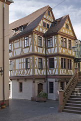 Image showing Haus der vier GekrÃ¶nten in Wertheim