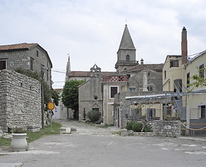 Image showing street scenery in Croatia