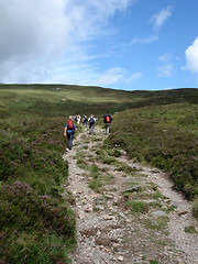 Image showing walking at the West Highland Way