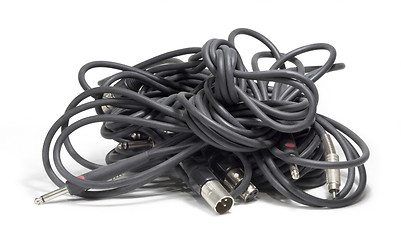 Image showing audio cable clew