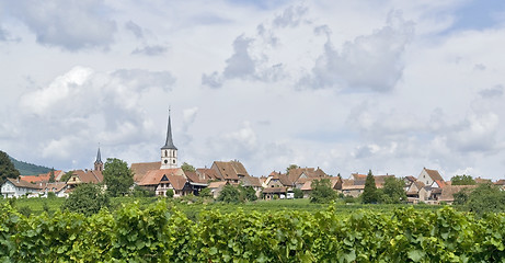 Image showing Mittelbergheim in Alsace