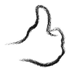 Image showing thumb up sketch