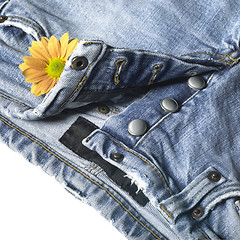 Image showing blue jeans