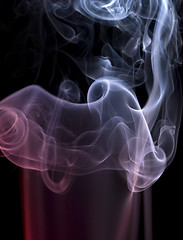 Image showing pastel colored smoke detail
