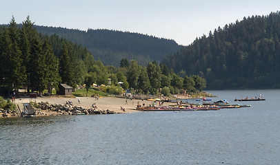 Image showing Schluchsee at summer time