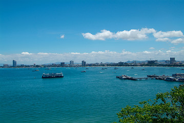 Image showing Pattaya skyline