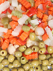 Image showing Mixed vegetables