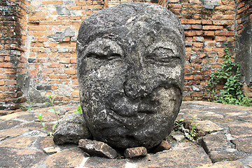 Image showing Stone head