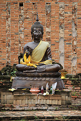 Image showing Bronze Buddha