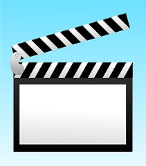 Image showing cinema clapper