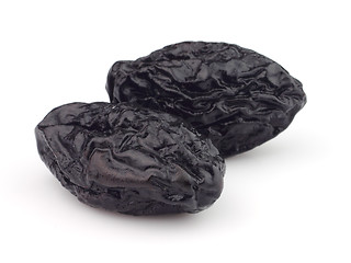 Image showing Two dried plums