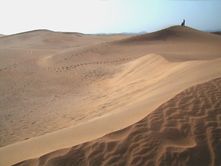 Image showing sand dunes