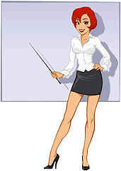 Image showing Business woman