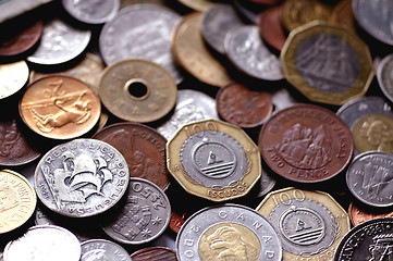 Image showing international coins