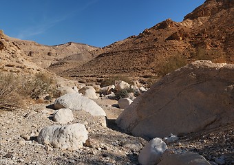 Image showing Desert canyon