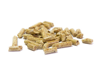 Image showing wood pellets