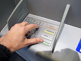 Image showing cash point