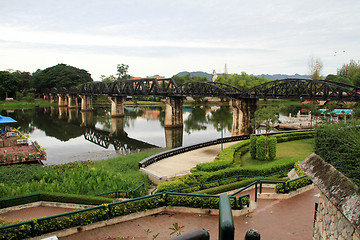 Image showing Bridge and park