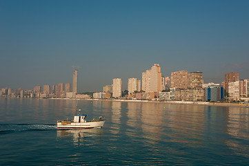 Image showing Benidorm bay