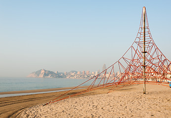 Image showing Benidorm beach