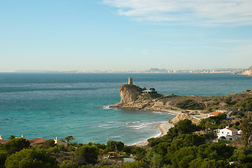 Image showing Alicante coastline