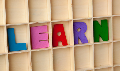 Image showing Learn