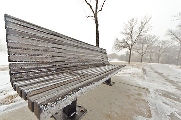 Image showing Park Bench