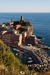 Image showing Vernazza, Cinque Terre, Italy