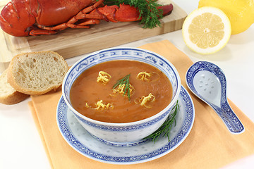 Image showing Asian Lobster Bisque