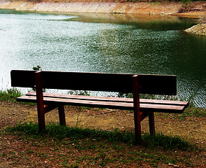 Image showing Water bench. Xyliatou. Cyprus