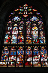 Image showing Vienna stained glass