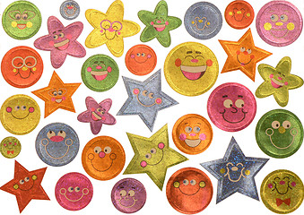 Image showing Smiling Happy Faces