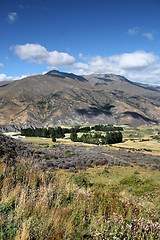 Image showing New Zealand mountains