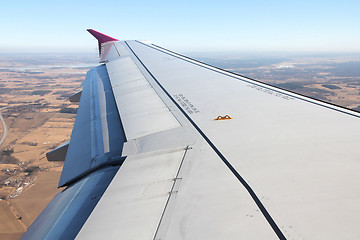 Image showing Aircraft wing