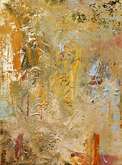 Image showing mixed media on canvas