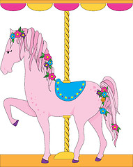Image showing Carousel Horse