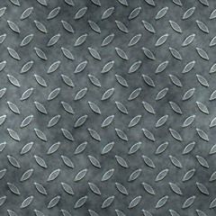 Image showing seamless diamond metal plate texture