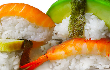 Image showing Japanese sushi