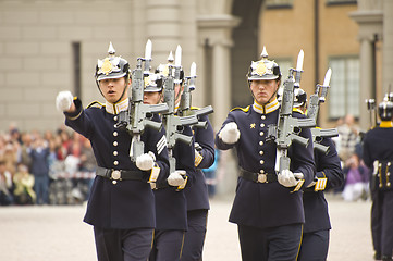 Image showing Sweden Royal guards