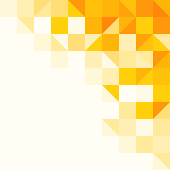 Image showing Yellow Abstract Pattern